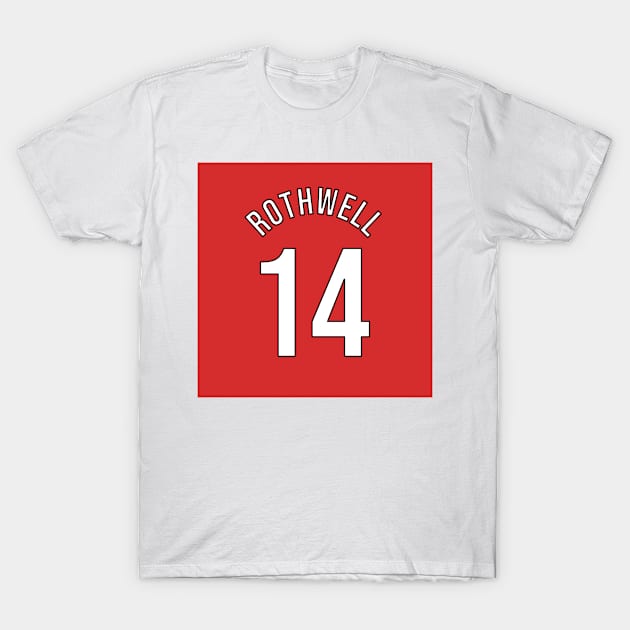 Rothwell 14 Home Kit - 22/23 Season T-Shirt by GotchaFace